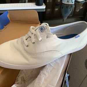 Keds Champion white leather shoes